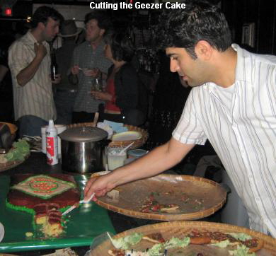 Cutting the Geezer Cake