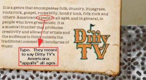 Ditty TV’s Americana, Where “Ditty” Rhymes with…